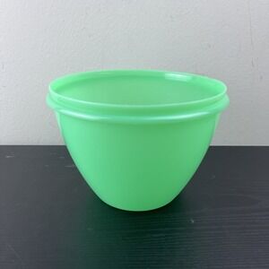 Vintage Tupperware Crisp-It Lettuce Keeper Bowl Jade Mint Green 7" Replacement